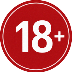 Rotes 18-Plus-Symbol - Jugendschutz und verantwortungsbewusstes Spielen bei 30bet